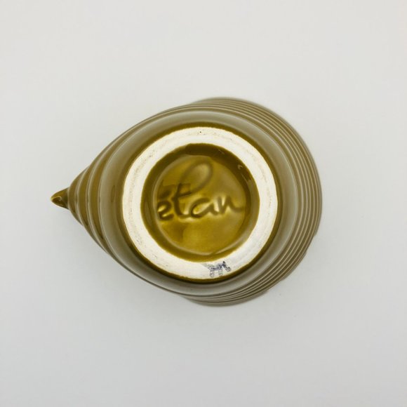 Elan Pottery Green Udon Noodle Ceramic Bowl Ramen Mug Cup Handle Student - Picture 7 of 10